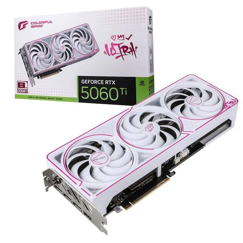 Card Màn Hình Colorful iGame GeForce RTX 5060 Ti Ultra W OC 8GB-V